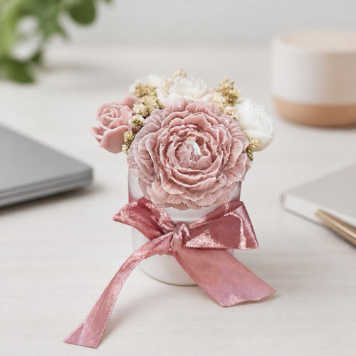 Bouquet Candle bedankje