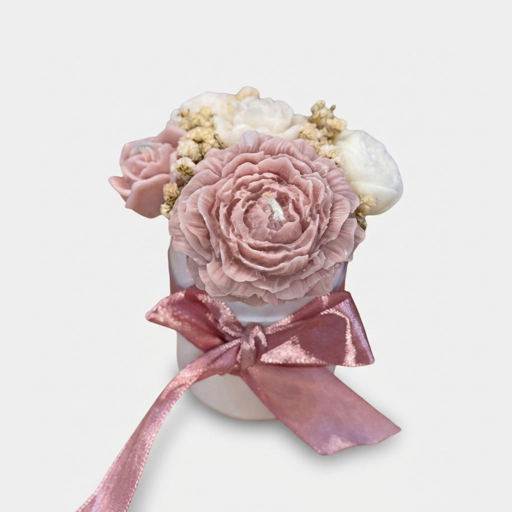 Bouquet Candle bedankje