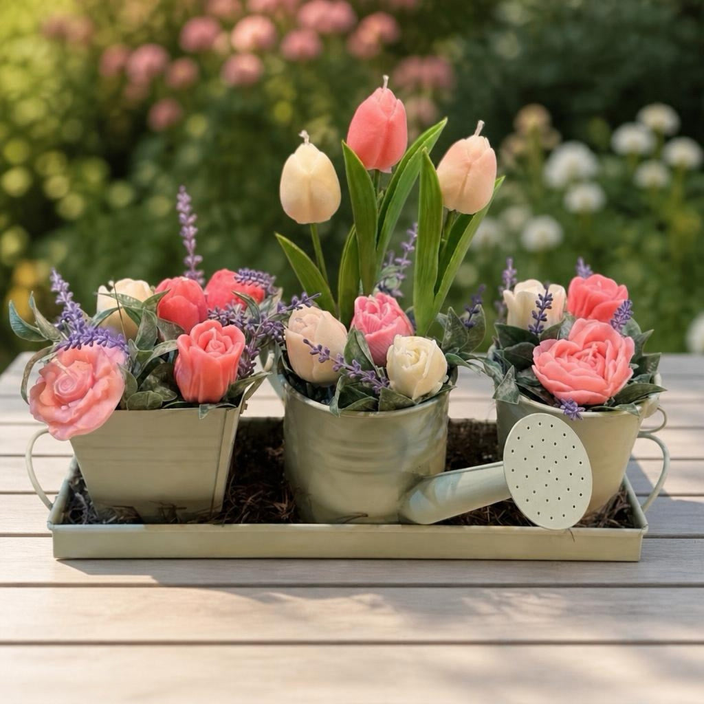 Bouquet Candle Tuintrio